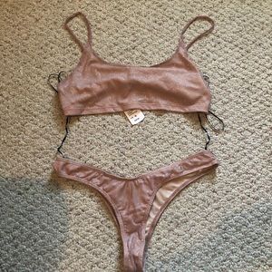 Matching Glitter Body Set